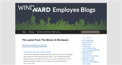 Desktop Screenshot of blogs.windward.net