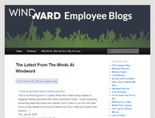 Tablet Screenshot of blogs.windward.net